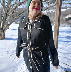 Vintage Y2K Trench Coat